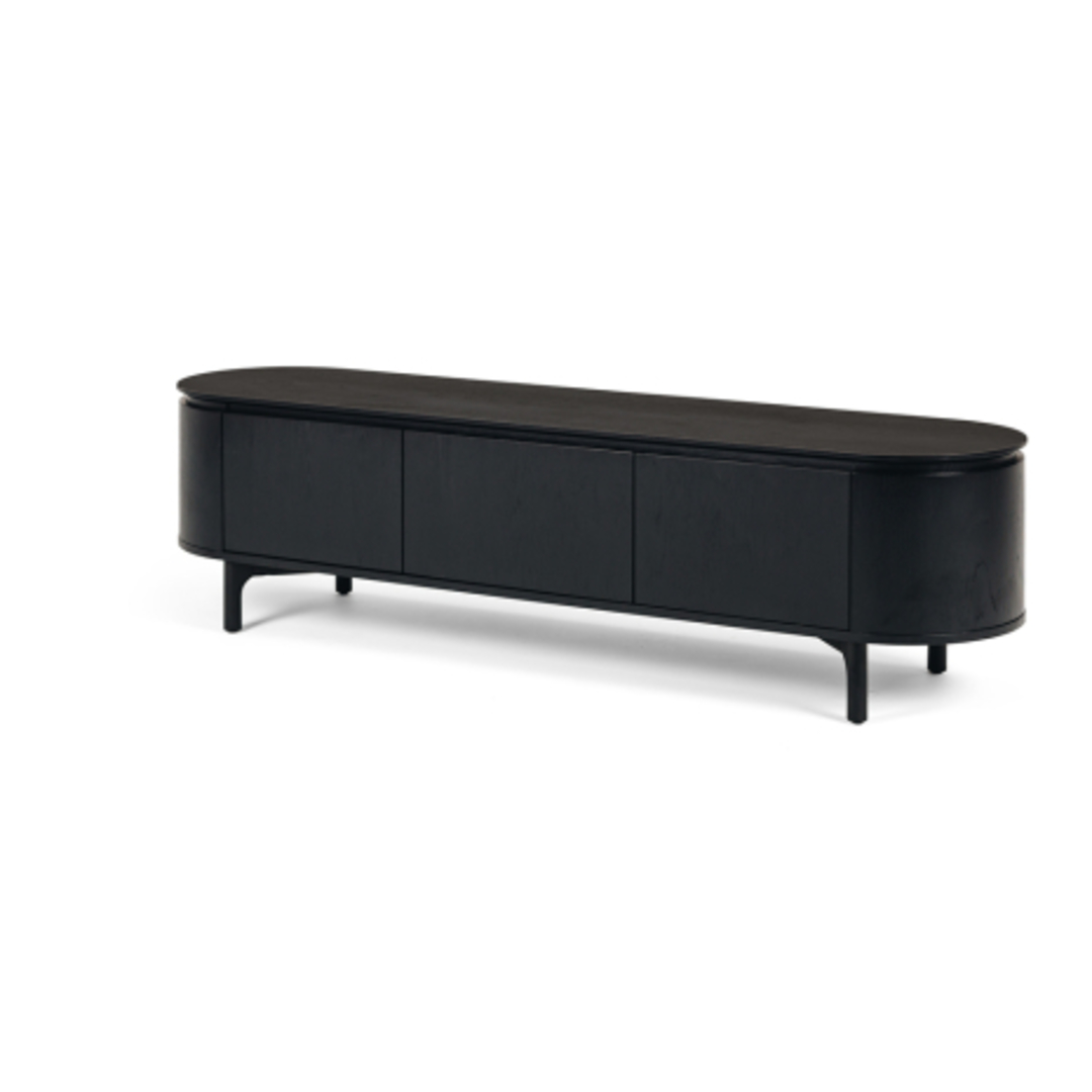 Kontur TV Stand 180cm - Black image 1